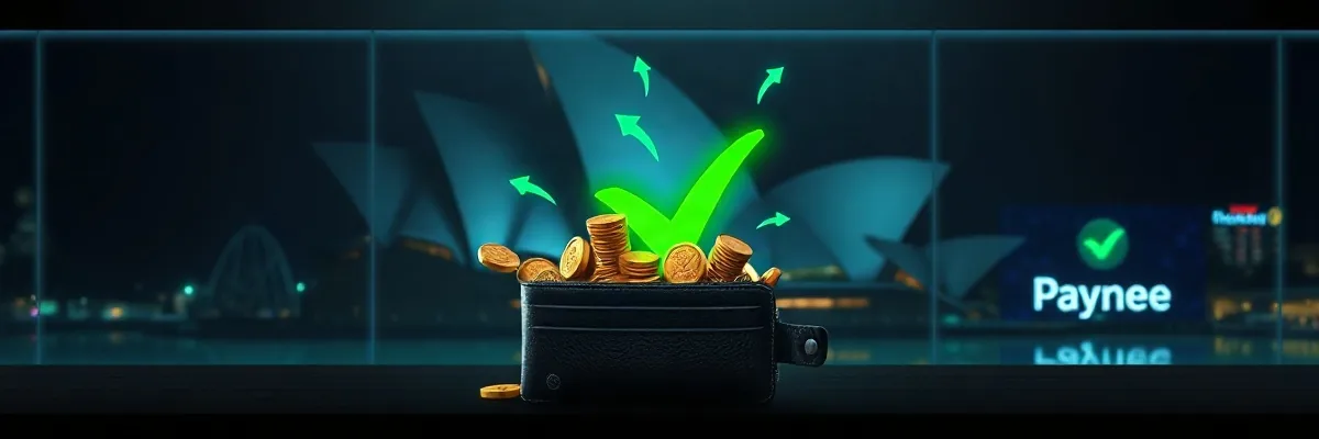 What happens between the withdrawal request and the money arriving for players in Australia